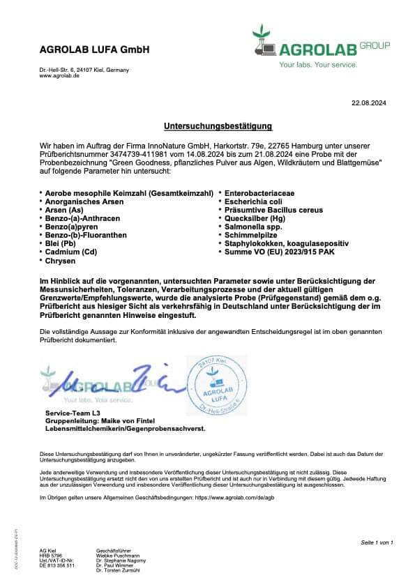 Bio Green Goodness Superfood Shake - Image 8