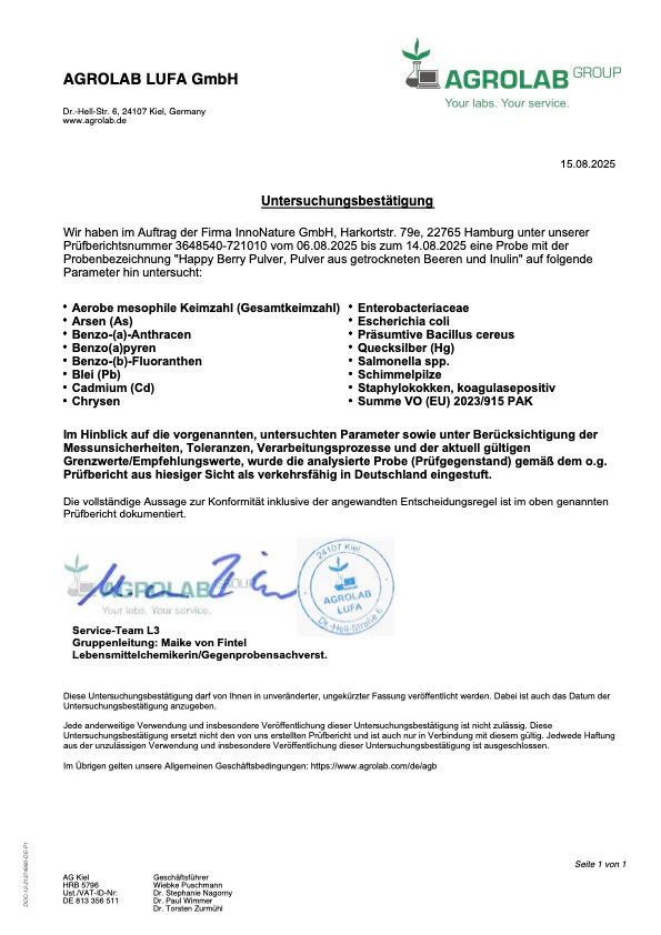 Bio Happy Berry Superfood Pulver - Image 12