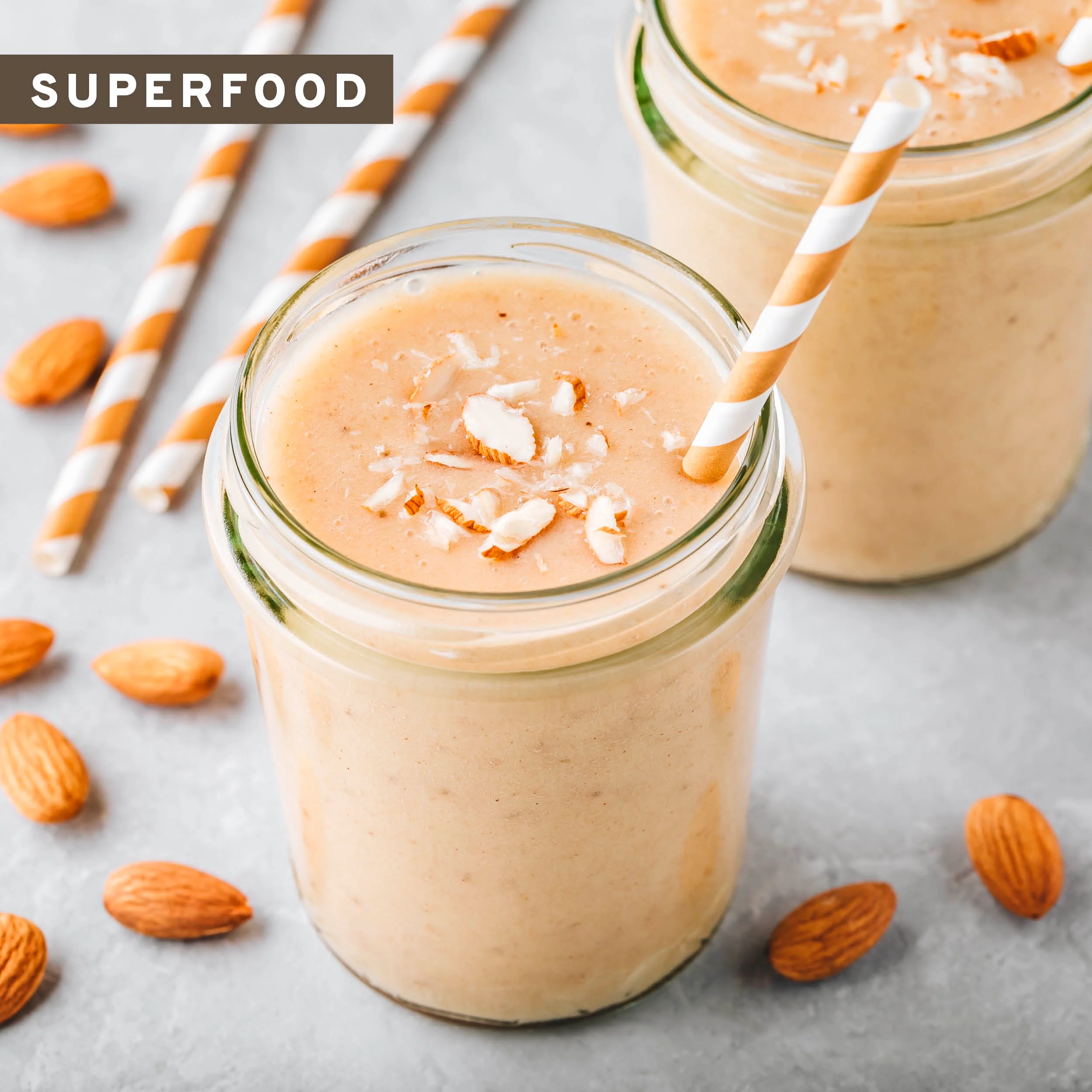 Bio Veganer Protein Mix Superfood Shake: Erbse, Reis, Kürbis, Mandel, Chiasamen - Image 6