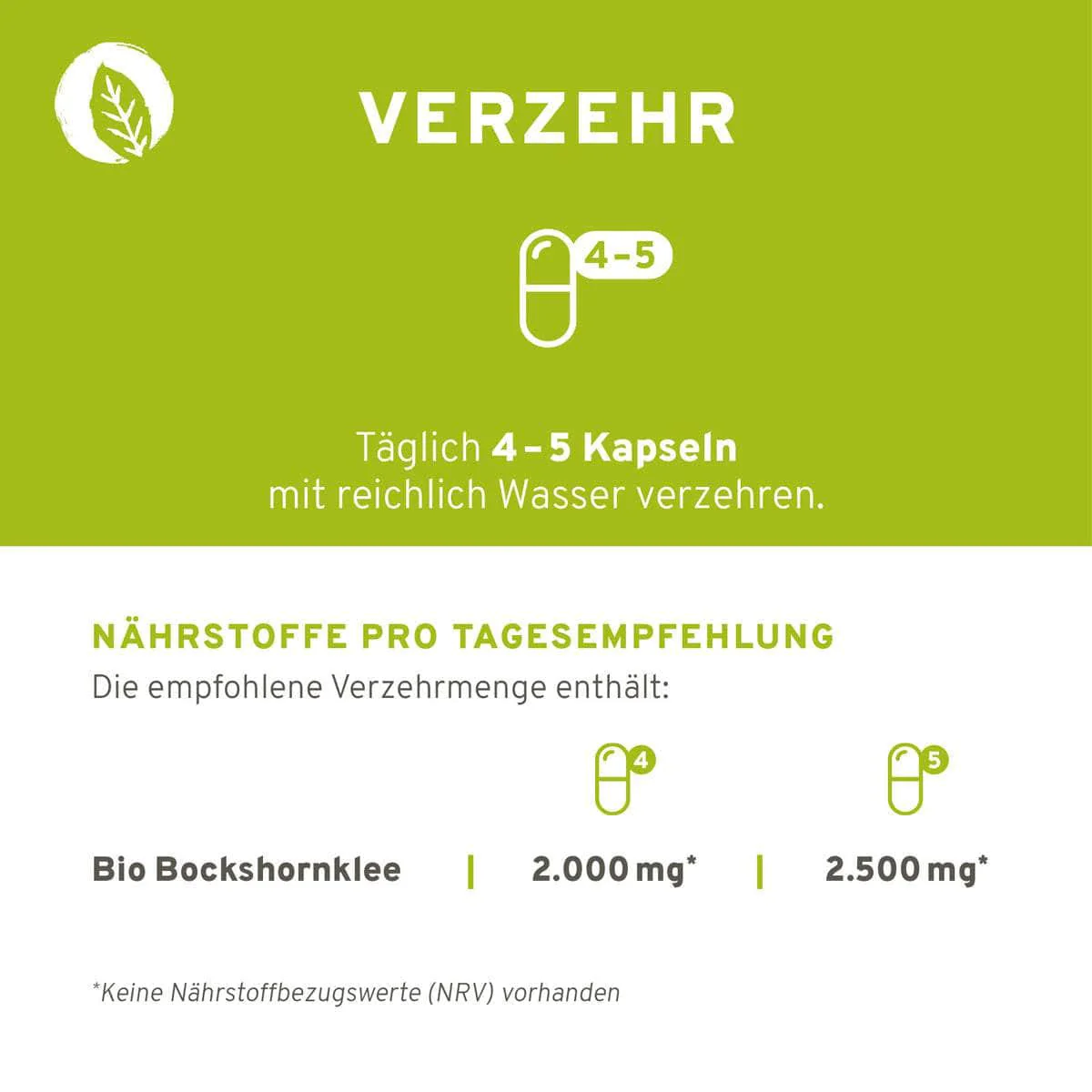 Bio Bockshornklee Kapseln - Image 3