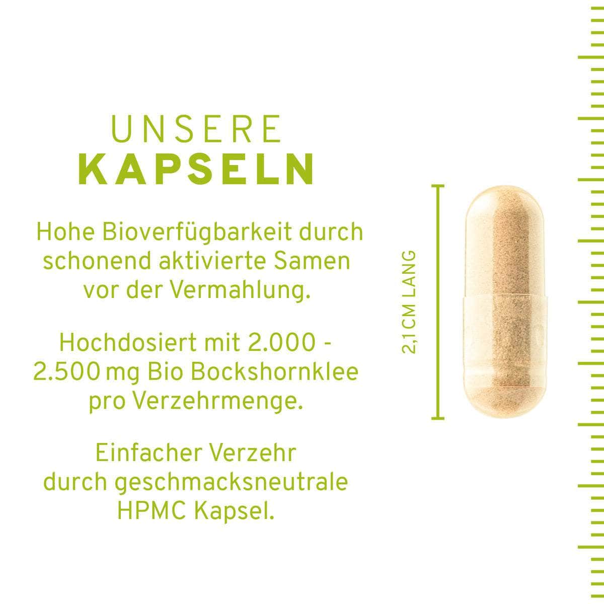 Bio Bockshornklee Kapseln - Image 4