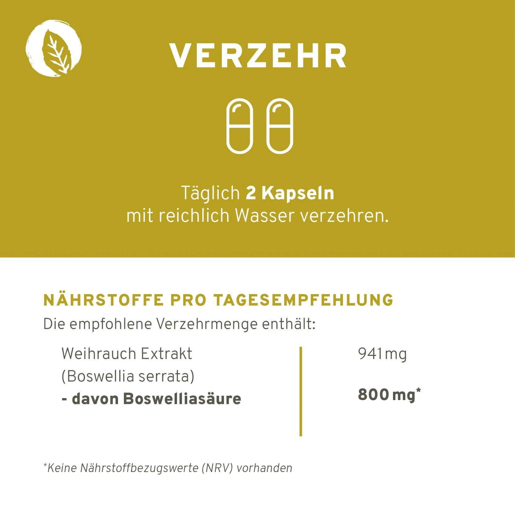 Boswelliasäure: Weihrauch Kapseln - Image 3