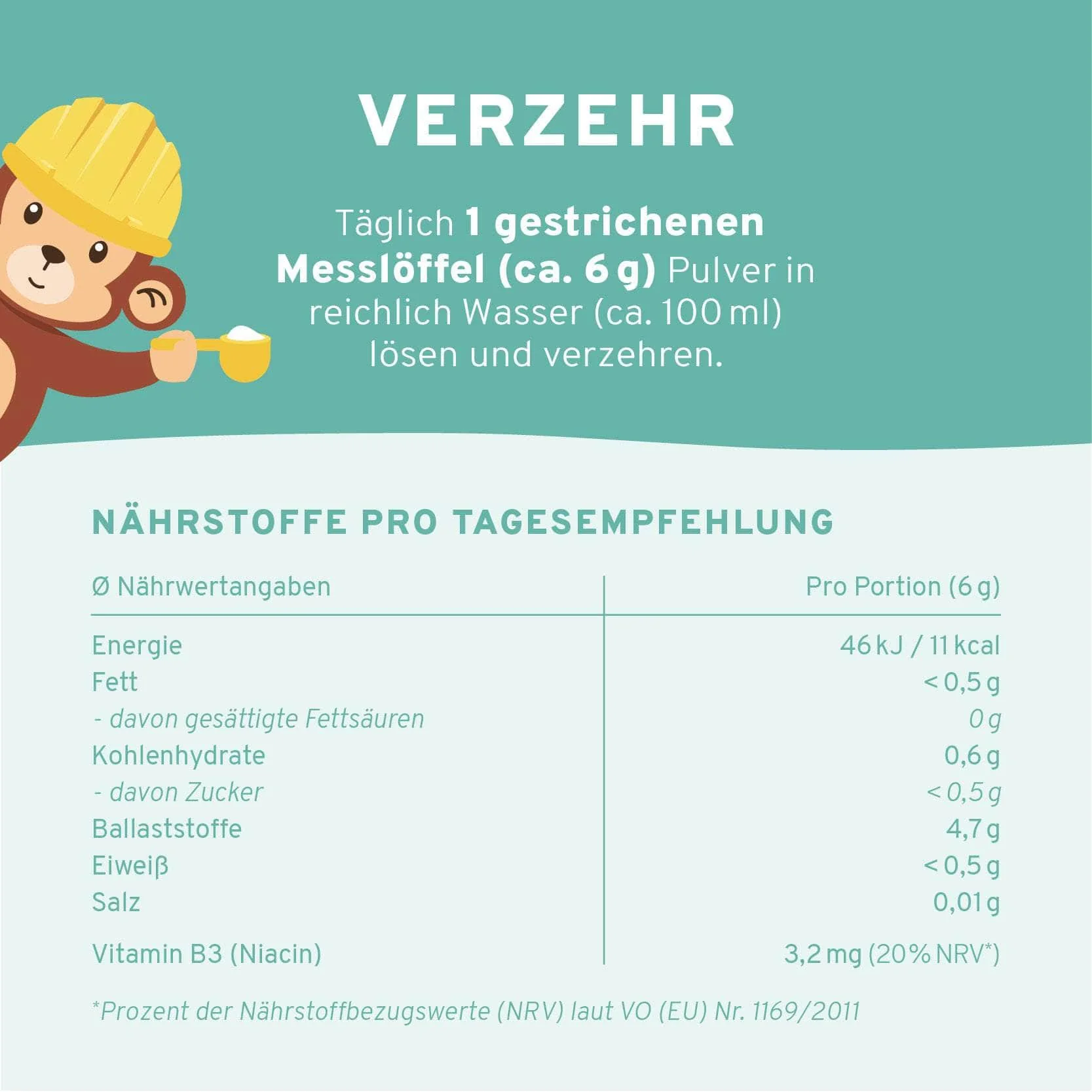 Darm* Buddy Kids Pulver 180g - Image 3