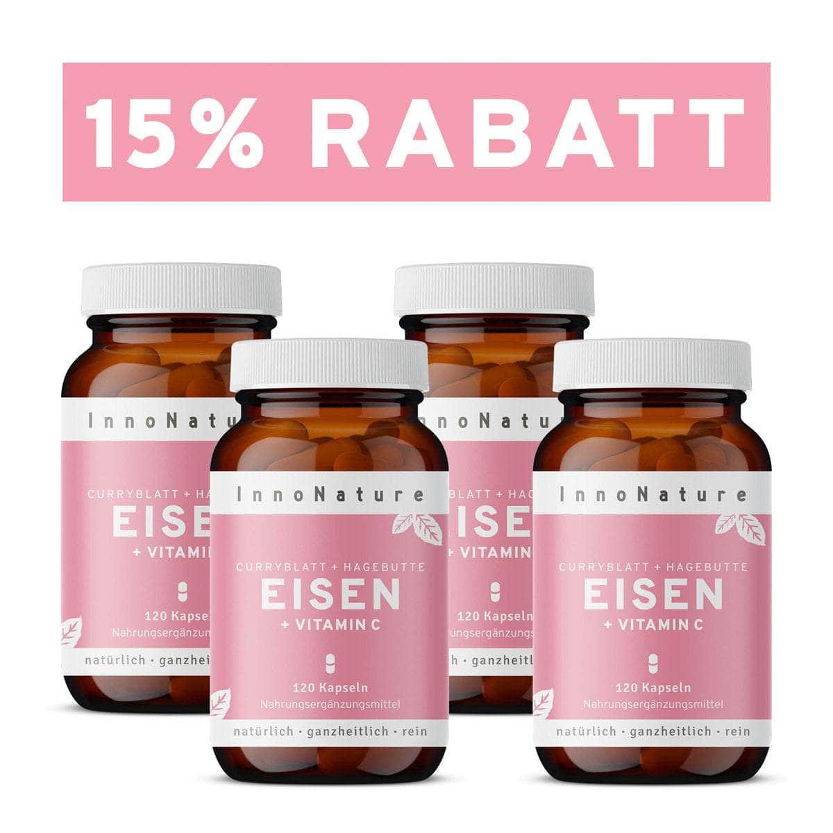 Eisen + Vitamin C Kapseln aus Curryblättern + Hagebutte - Image 10