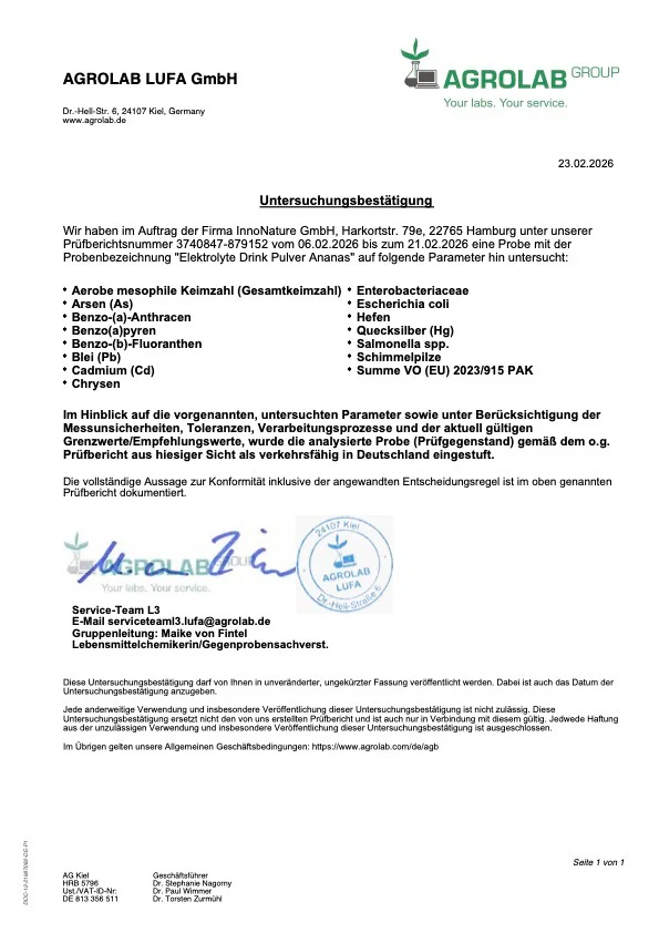 Elektrolyte Drink 225g - Image 7