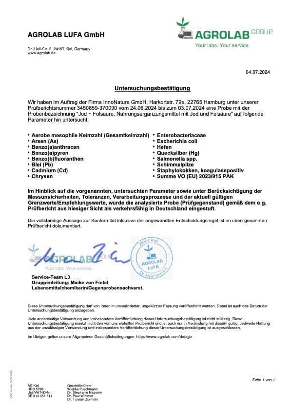 Kelp + Spinat: Natürliche Jod + Folsäure Kapseln - Image 8