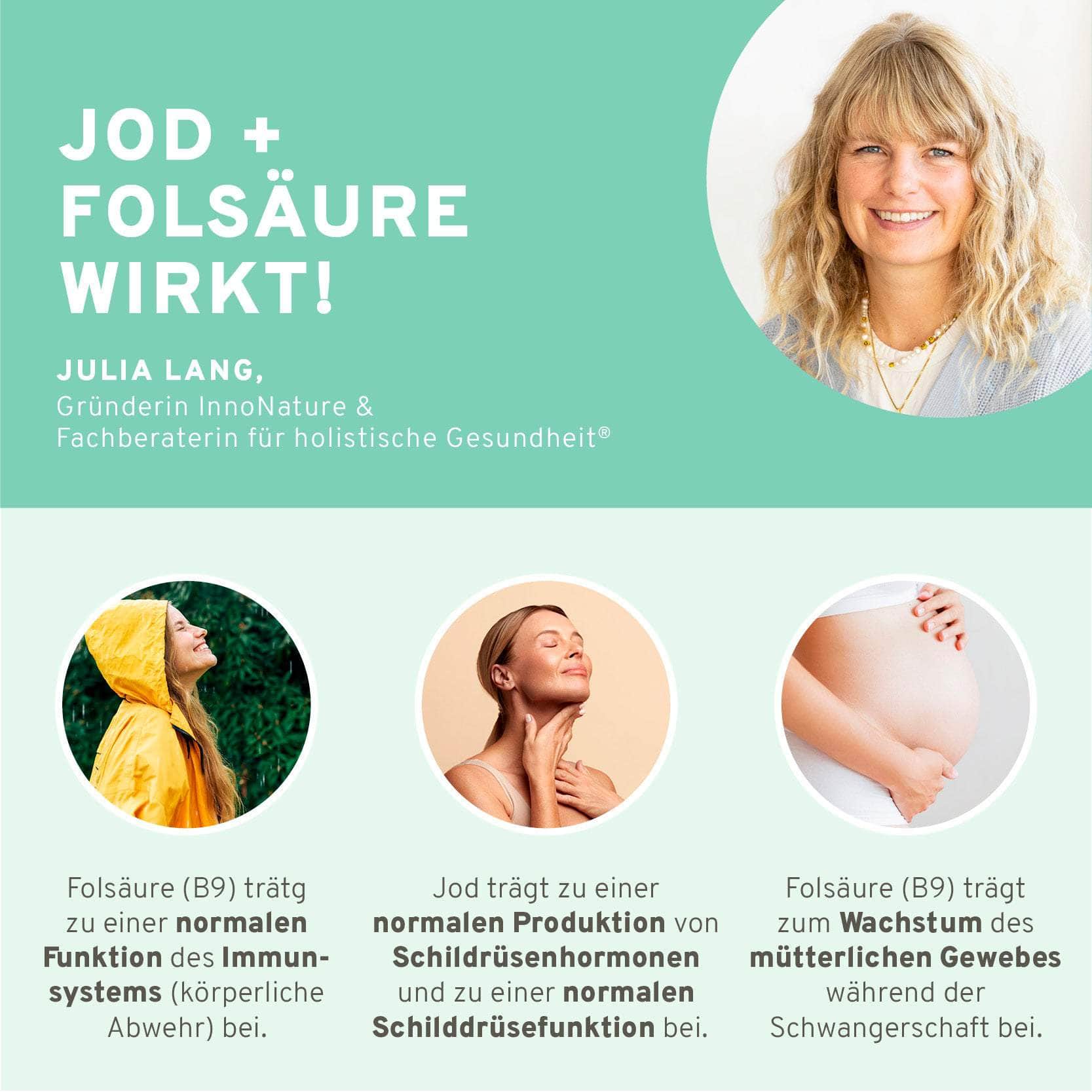 Kelp + Spinat: Natürliche Jod + Folsäure Kapseln - Image 3