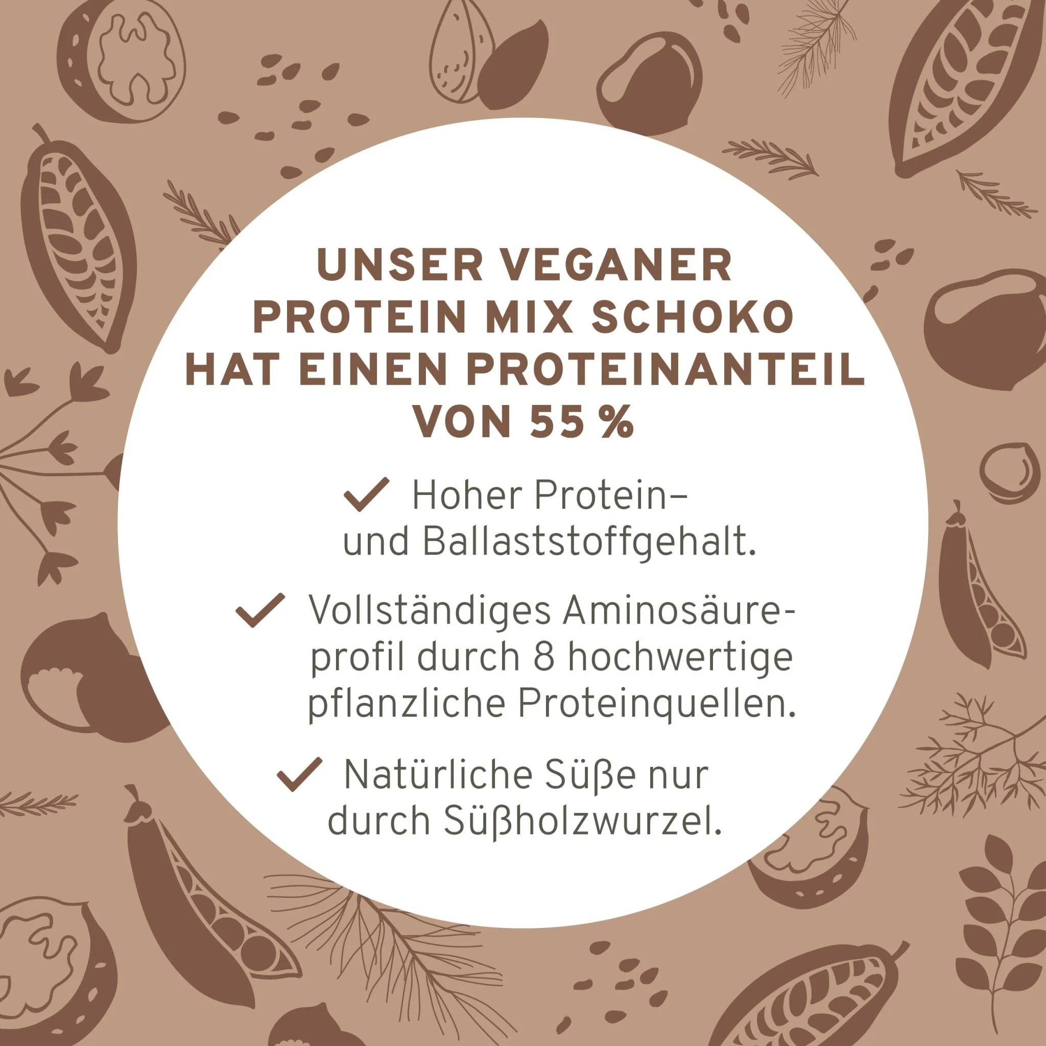 Bio Veganer Protein Mix Schoko - Image 4