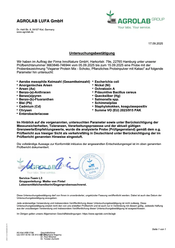 Bio Veganer Protein Mix Schoko - Image 7