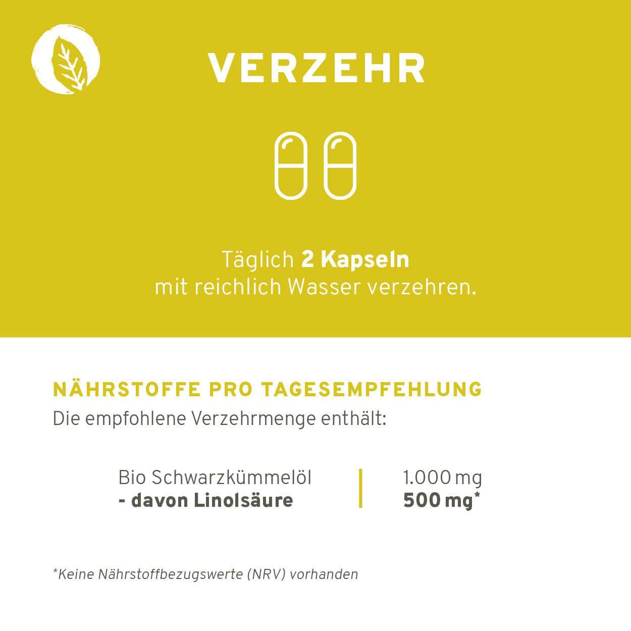 Bio Schwarzkümmelöl Kapseln - Image 3