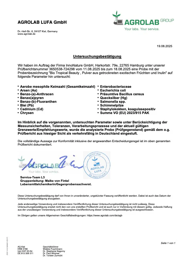 Bio Tropical Beauty Superfood Pulver: Antioxidantienshake aus exotischen Früchten - Image 8