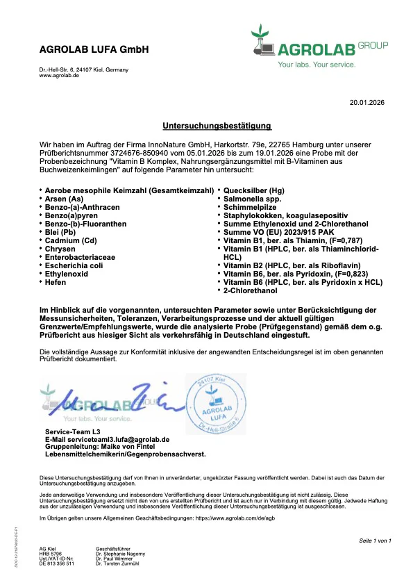 Natürliche Vitamin B Komplex Kapseln - Image 7