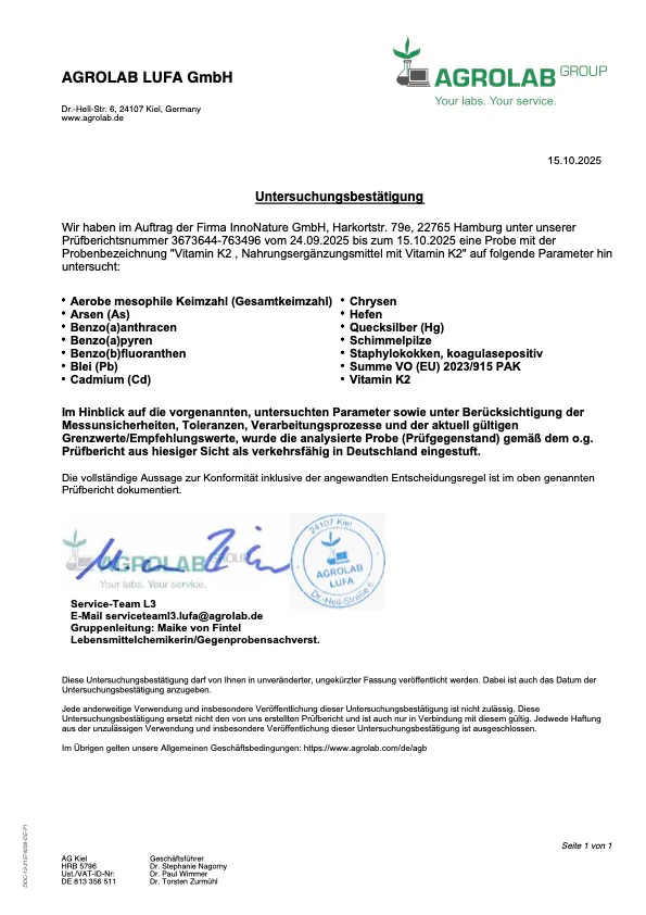 Menachinon MK-7: Vitamin K2 Tropfen - Image 7